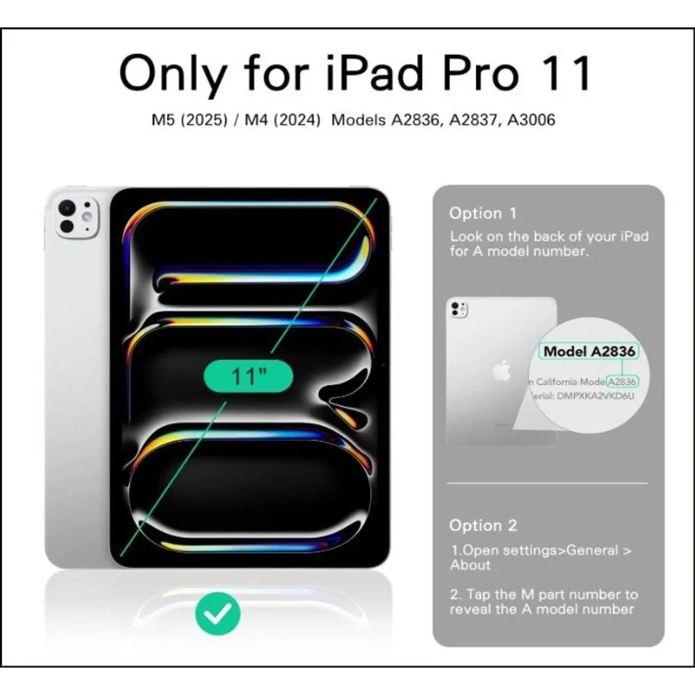 NIB-CoBak Premium Leather Case for iPad Pro 11